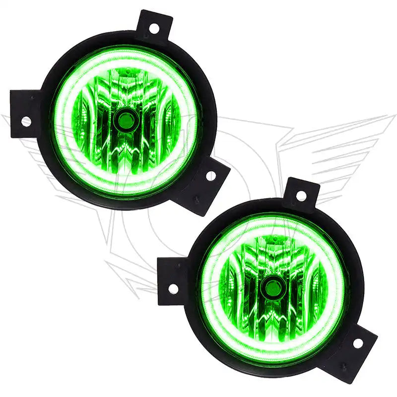 Oracle Lighting 8114-004 2001-2003 Ford Ranger Pre-Assembled LED Halo Fog Lights - Green