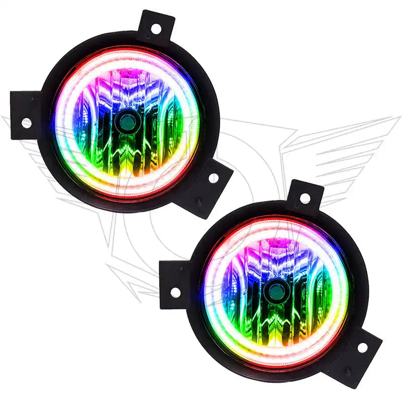 Oracle Lighting 8114-333 2001-2003 Ford Ranger Pre-Assembled LED Halo Fog Lights - ColorSHIFT
