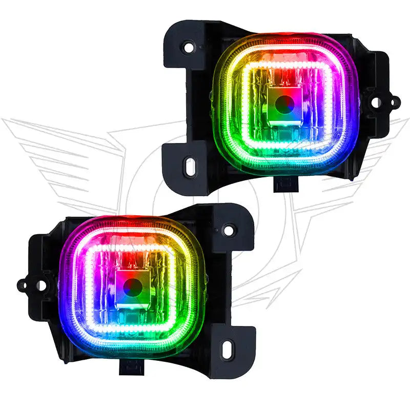 Oracle Lighting 8115-333 2004-2005 Ford Ranger Pre-Assembled LED Halo Fog Lights - ColorSHIFT