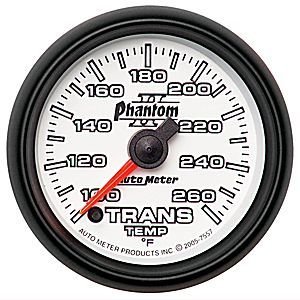 Auto Meter 7557 Phantom II 2 1/16" Diameter Trans Temp Guage