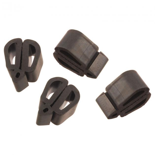 Redline Restomotive 1967-1978 Ford Car 4 Piece Push in Type Hood to Fender Bumper Set