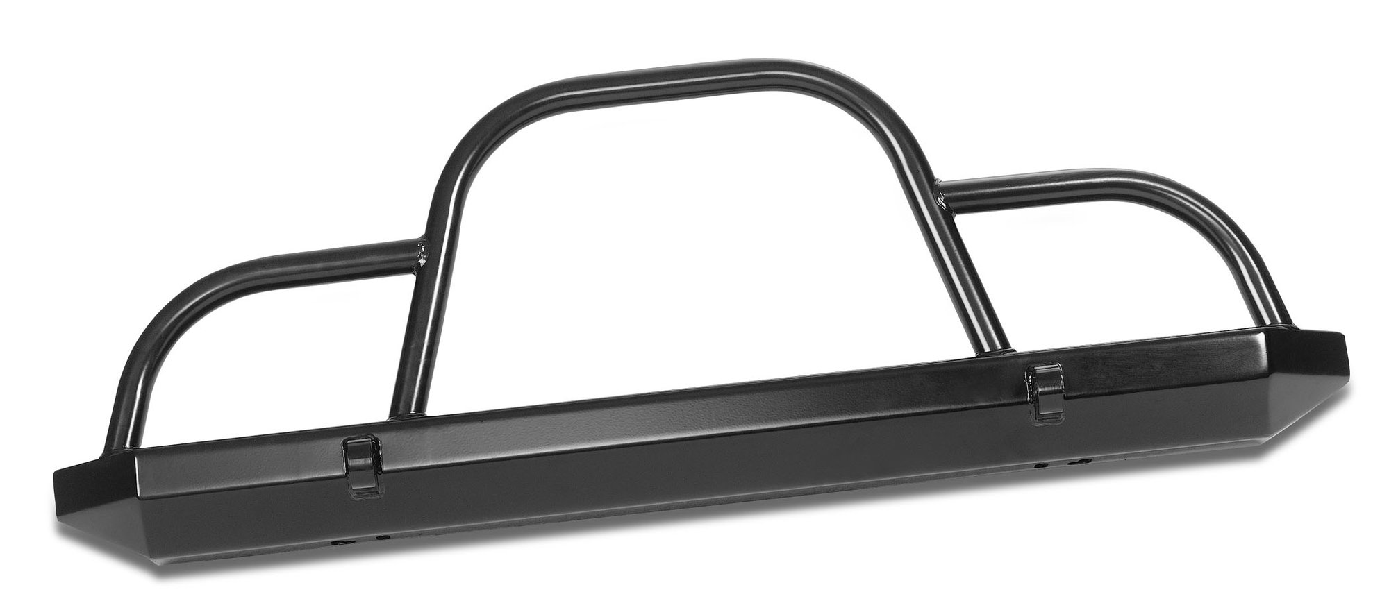 Warrior Products 57050 Front Rock Crawler Bumper with Brush Guard for 76-06 Jeep CJ5, CJ7, CJ8, Wrangler YJ, TJ & Unlimited