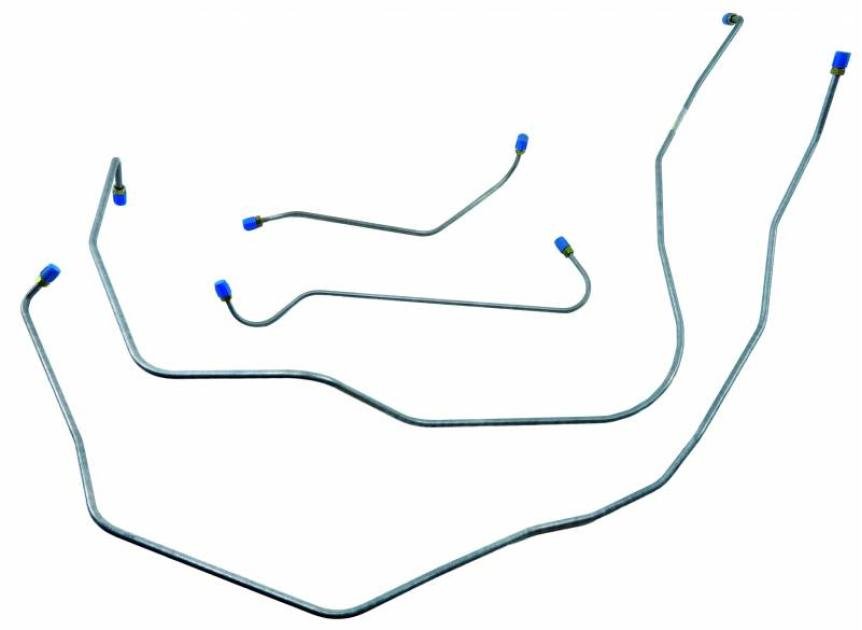 Shafers Classic Reproductions 1955 Chevrolet Full Size Front Brake Line Set FBL005