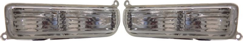 Anzo USA Bumper Lights in Chrome for 97-01 Jeep Cherokee XJ