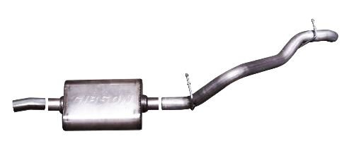 Gibson 617305 Stainless Steel Cat-Back System for 97-99 Jeep Wrangler TJ with Rubicon Express & Skyjacker Long-Arm Lift Kits