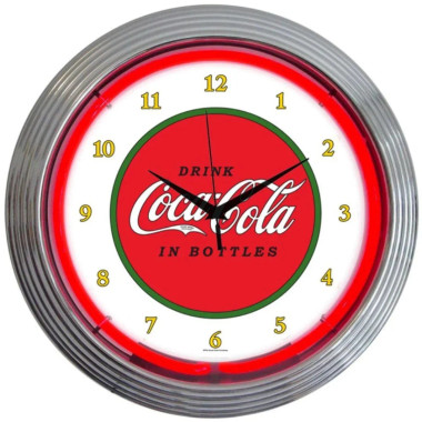Neonetics 8CCCLA Coca-Cola 1910 Neon Clock
