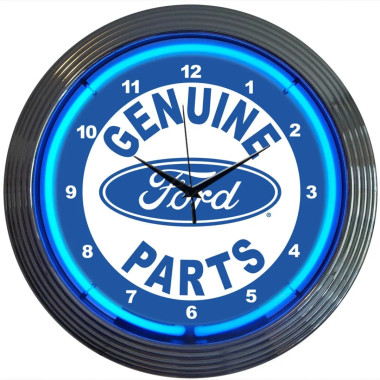 Neonetics 8FRDGP Ford Parts Neon Clock