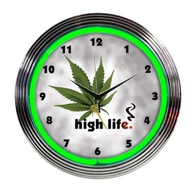 Neonetics 8HIGHL High Life Neon Clock