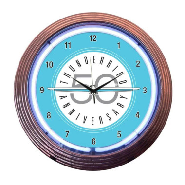 Neonetics 8THUND Ford Thunderbird Neon Clock