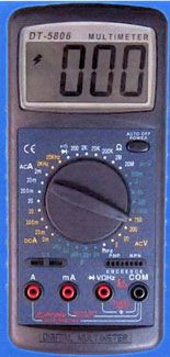 Digital Multi-Meter with Temperature DT5806