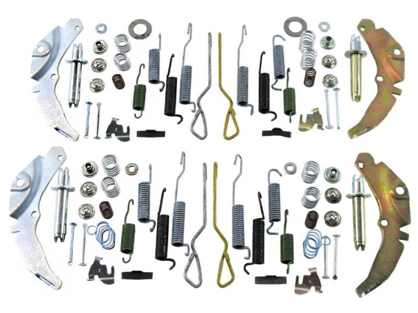 Shafers Classic Reproductions 1955-1958 Chevrolet Full Size Brake Hardware Kit, Front and Rear BHK002