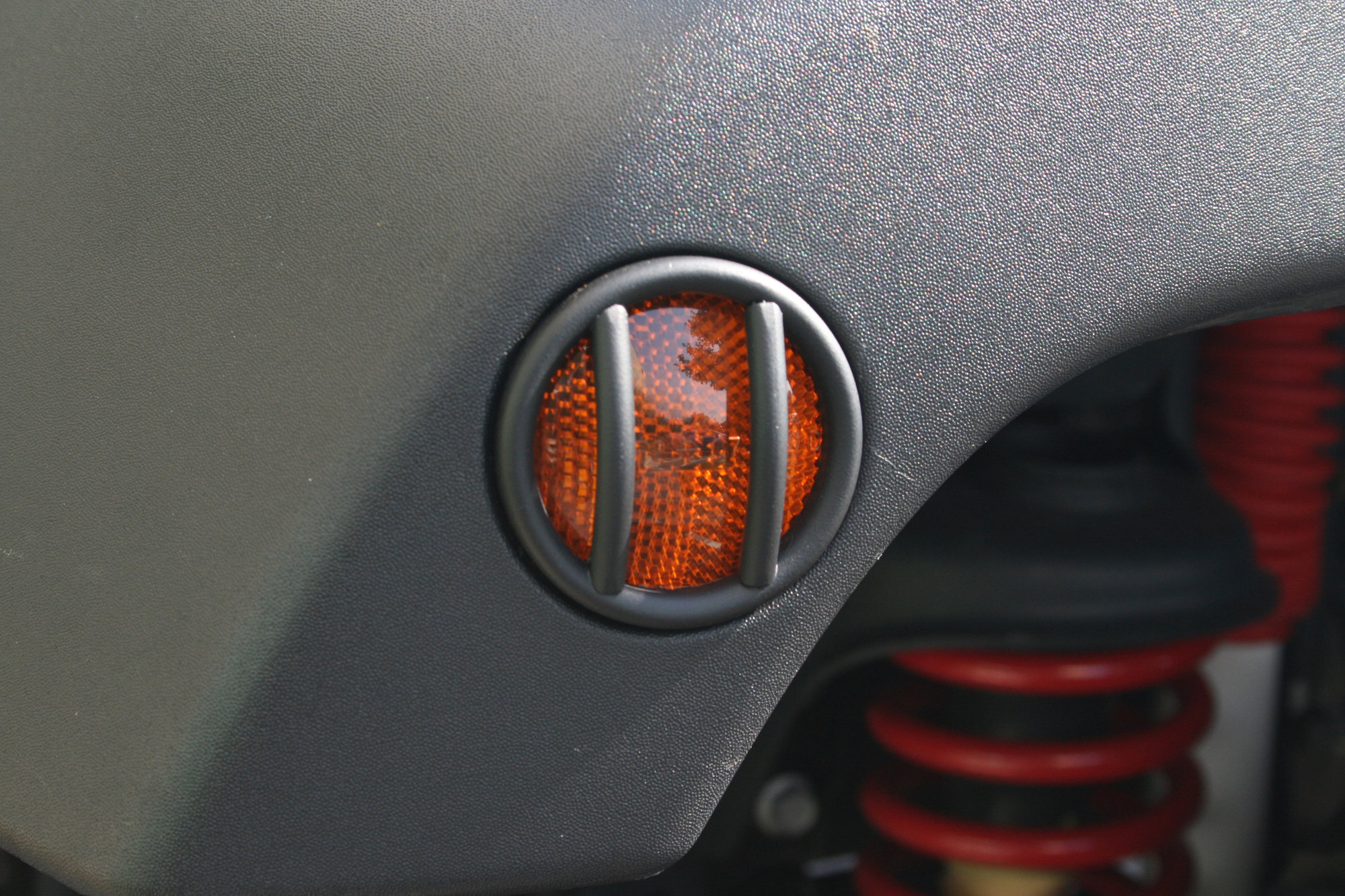 Rugged Ridge 11231.12 Side Marker Light Guards in Black for 07-18 Jeep Wrangler JK