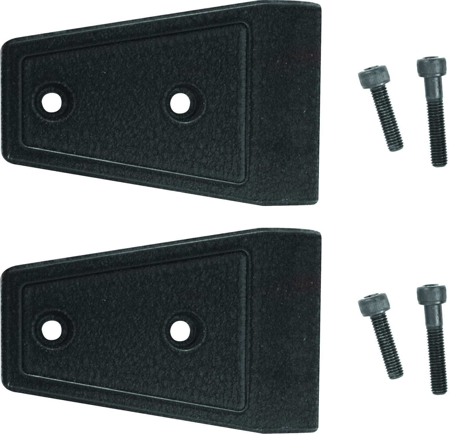 Rugged Ridge 11205.10 Hinge Overlay Set in Textured Black for 07-18 Jeep Wrangler JK