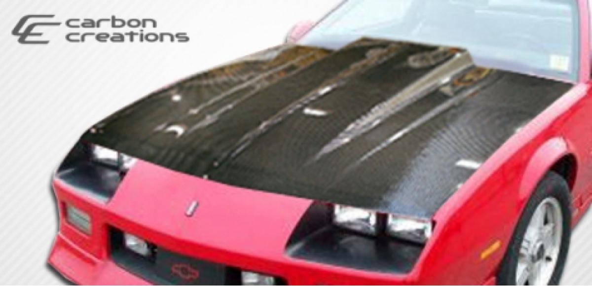 Camaro Extreme Dimensions Carbon Creations Cowl Hood, 1982-1992