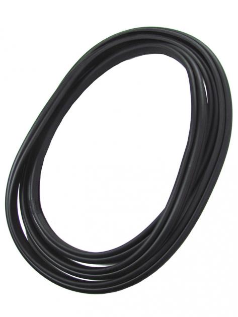 Precision Fits All Models Except Convertibles - Windshield Weatherstrip Seal With Trim Groove for Steel Trim WCR 394 GM