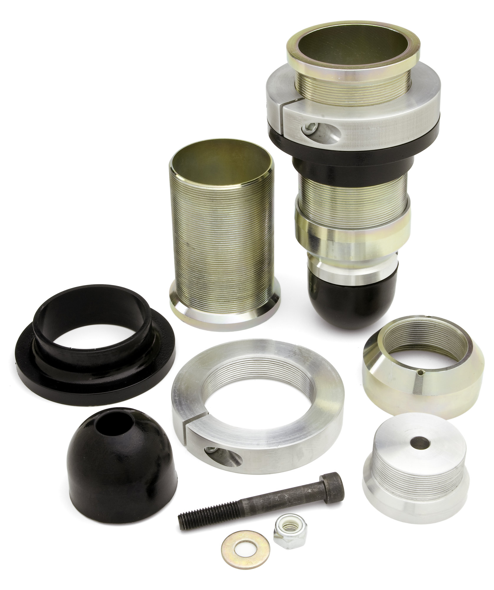 JKS Manufacturing JKS2210 Front Adjustable Coilover Spacers for 07-18 Jeep Wrangler JK