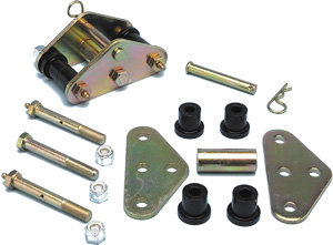 RockJock CE-9035 Front Tow Bar Shackles for 76-86 Jeep CJ5, CJ7 & CJ8