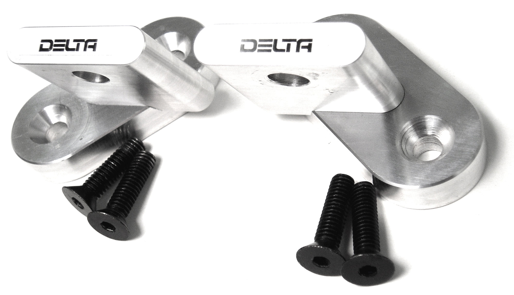 Delta Tech 01-6570-JKB Windshield Light Mounts for 07-18 Jeep Wrangler JK