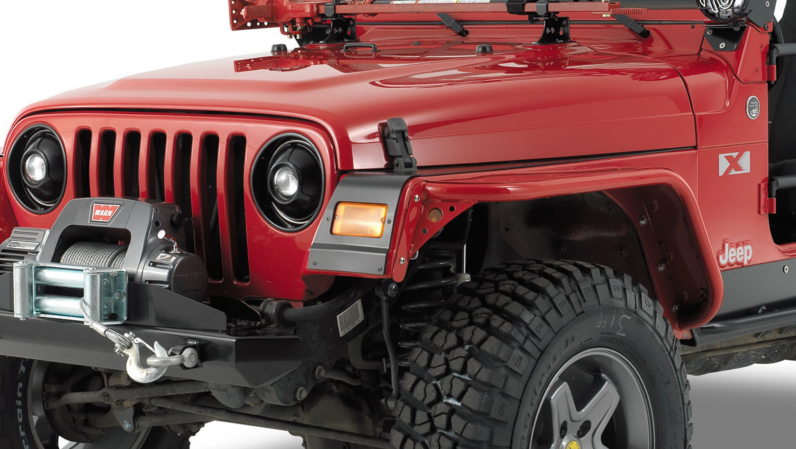 Warrior Products  Front Fender Protectors for 04-06 Jeep Wrangler TJ Unlimited
