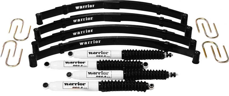 Warrior Products 30620 2" Lift Kit for 87-95 Jeep Wrangler YJ