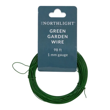 98′ Green Multi Purpose 1mm Garden Wire