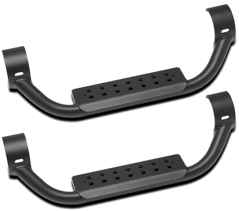 Warrior Products 55010 6" Drop Knight Guard Steps in Black