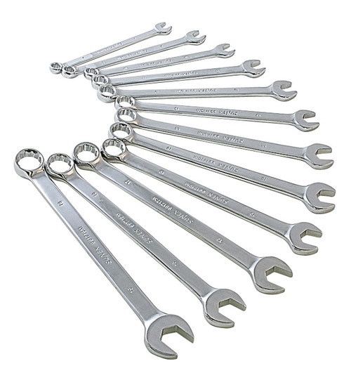 Metric Combination Wrench Set 12piece V-Groove 9917M