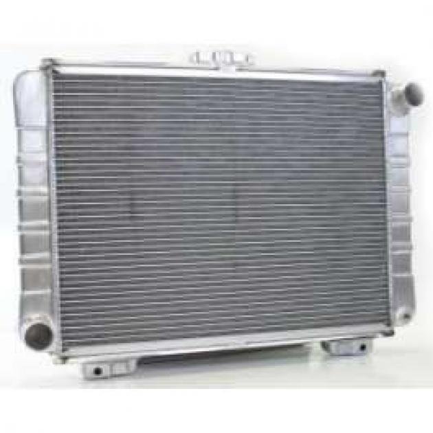 1964 FULL SIZE FORD GRIFFIN ALUMINUM RADIATOR, V8 WITH MANUAL TRANSMISSION