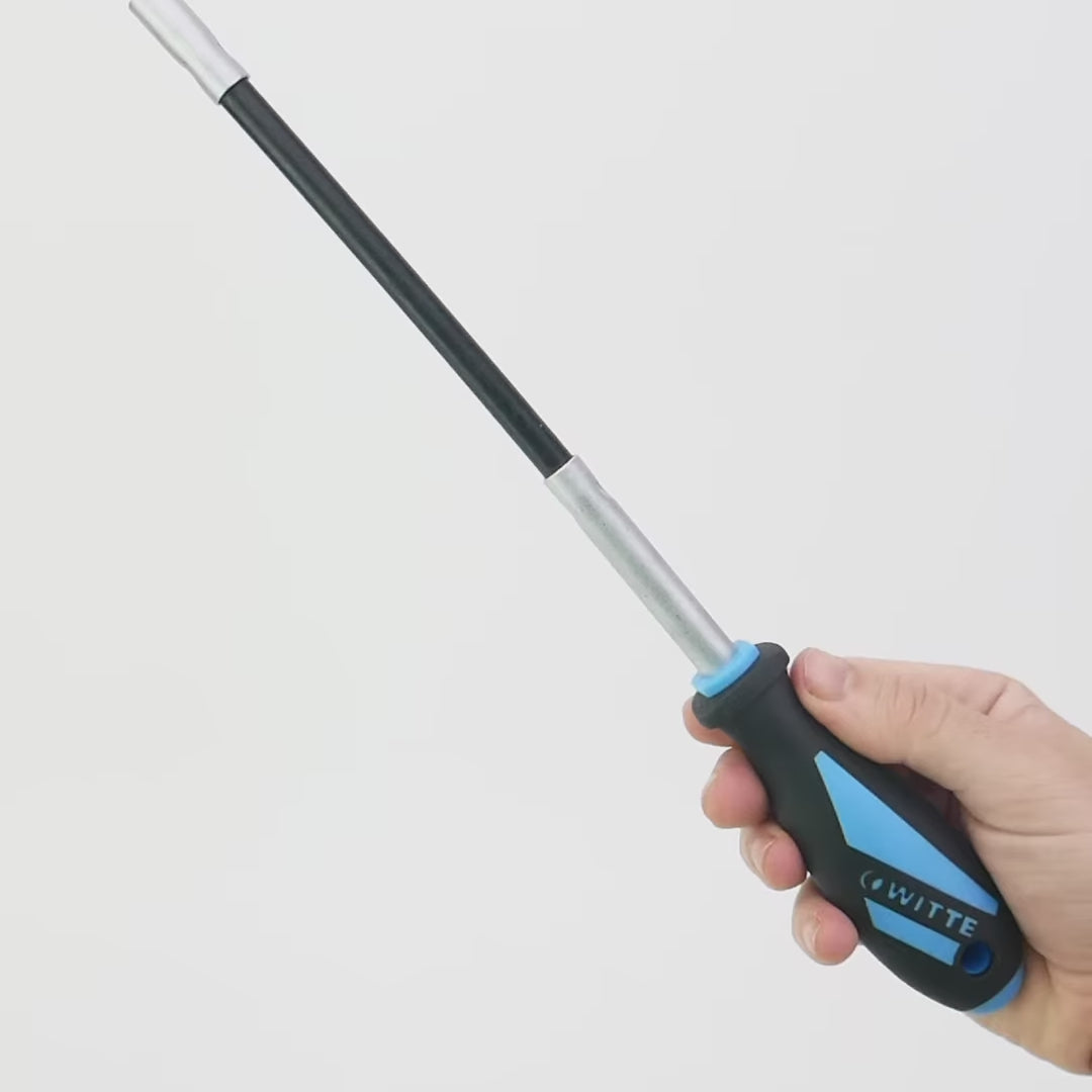 Witte Maxx Nutdriver and Bitholder, 1/4" x 200mm