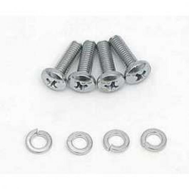 Chevy Vent Cable To Dash Screw & Washer Set, 1955-1957