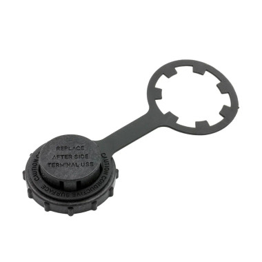 Auto Meter AC-40 Side Terminal Cover And Tether, Gator Clamp