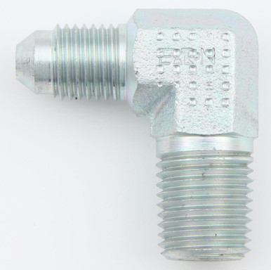 Aeroquip 90 Male Elbow #3 To 1/8 Npt Steel Fitting FCM2610