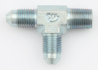 Aeroquip Male Run Tee Steel #3 To 1/8 Npt FCM2700