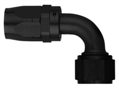 Aeroquip #10 90 Deg Hose End Black FCM4434