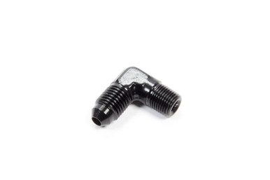 Aeroquip 90 Deg Alum #4 Flare 1/8 in Black FCM5031