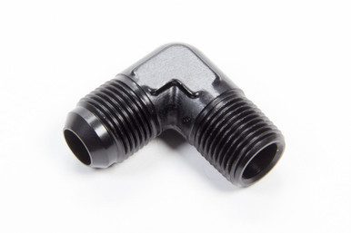 Aeroquip 90 Deg Alum #10 Flare 1/2in Black FCM5039