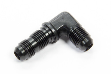 Aeroquip #6 Flare 90 Deg Bulkhead Union Black FCM5082