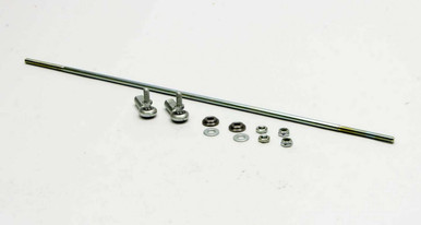 AFCO Throttle Linkage Kit 24in Steel with Carb Bushings 10175-24