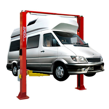AMGO Hydraulics OHX-10 10000 Lbs clear-floor Asymmetric 2-post Lift
