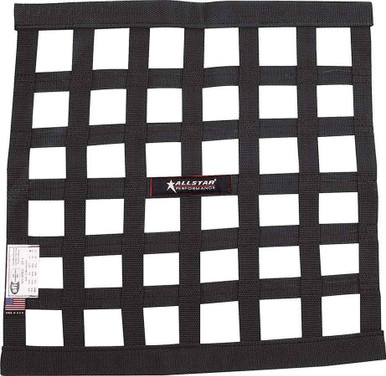 Allstar Performance Window Net Border Style 18 x 18 SFI Black ALL10280