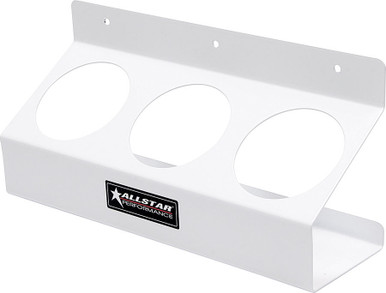Allstar Performance Aerosol Can Holder White 3 Hole ALL12201