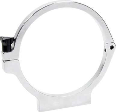 Allstar Performance 4.375" Polished Aluminum Round Tank Bracket 2.5" Bolt Spacing ALL14422