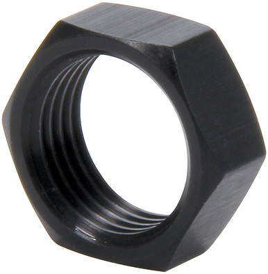 Allstar Performance 3/4-16 RH Alum Jam Nuts Thin OD Black 4pk ALL18288