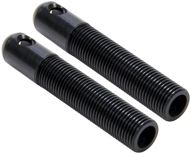 Allstar Performance Lightweight Aluminum Hood Pins 1/2in Black 2pk ALL18495