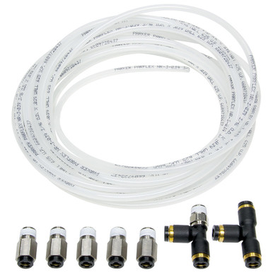 Allstar Performance Nylon Brake Line Kit for use w/o Gauges ALL48018