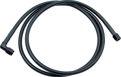 Allstar Performance Coated Braided Line 36in #3 Hose -3 90 Deg/-3 Str ALL48422