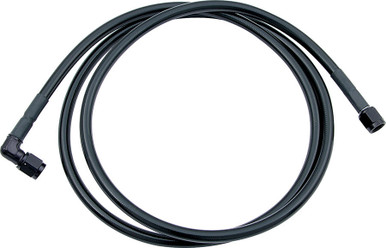 Allstar Performance Coated Braided Line 48in #3 Hose -3 Str/-3 90 Deg ALL48423