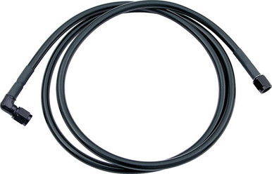 Allstar Performance Coated Braided Line 60in #3 Hose -3 90 Deg/-3 Str ALL48424