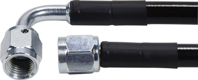 Allstar Performance Coated Braided Line 21in #3Hose -3Str/-3 90 Steel ALL48434-21