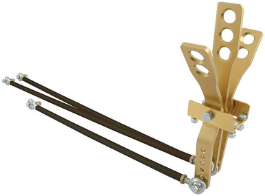 Allstar Performance 3 Lever Shifter Gold ALL54112